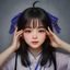 用户移动端用户XQ的头像，拿着手机的形象